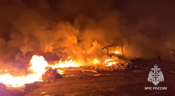 Пожар на заводе в Петушках: производство пластика восстановлено